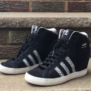 Adidas Basket Profi Hidden Wedge black
